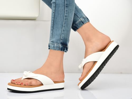 Image of HEALTH FIT Orthopedic with Super Extra Soft Ortho Care Anti-Skid Doubleu Flip-Flops for women Slippers /Doctor Chappal & Footwear HF330