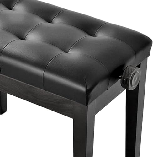 Banco Para Piano C/Regulagem Banqueta luxo sonata 212 preto