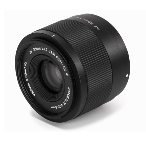 Objectif photo 35 mm f/1.7 autofocus Viltrox idéal pour vos portraits de rue