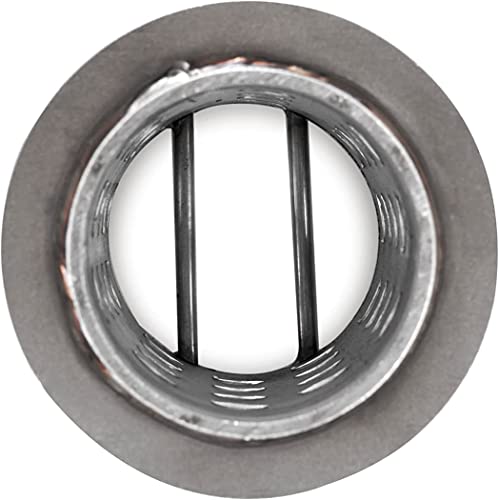 DZQ Perforated Casting Flask Vacuum Casting, 304 Stainless Steel Flanged with Rubber Sprue Base, Various Sizes for Metal Casting (2.5" x 5") by DZQ - Image 5