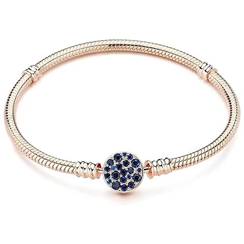 JEWBERY 925 Sterling Silver Snake Bracelet Cover
