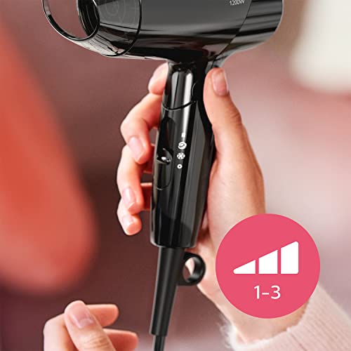 Image of Philips hair dryer black 1pc (pack of 1)