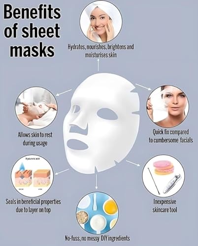 SEPHORA COLLECTION Vitamin Face Masks Aloe Vera + Vitamin B, 0.5 Ounce (Pack of 2)