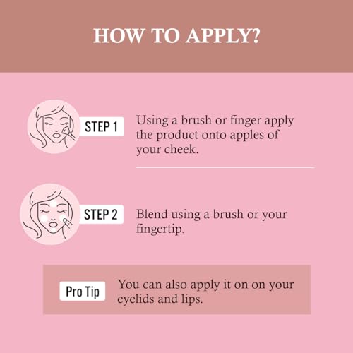 Insight Cosmetics Crème Blusher, Face Makeup, Strawbeery Drip, 3.5 gm(B-02=05) - Image 4