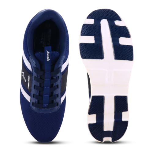 Image of SPARX Sports Running Shoes for Men - Lightweight Breathable Lace-Up Athletic Shoes with Cushioned Comfort, Shock Absorption, Durable Grip, Flexible Sole & Everyday Walking Performance