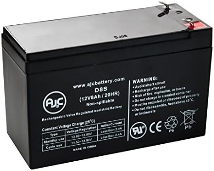 AJC APC Back-UPS Back-UPS 750 12V 8Ah UPS Battery - This is an Brand Replacement