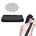 African Net Sponge - Authentic Exfoliating Bath Wash Cloth, Black Owned, Long Body Scrubber, Shower & Bath Accessories for Dead Skin Removal (Black)