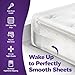 GripNHold Bed Sheet Holders – Heavy-Duty Fitted Sheet Gripper with 360 Degree Non-Slip Grip, Corner Sheet Holder Fit for Bed Sizes, One-Time Installation, Keeps Sheets Firm & Tight, 1-Pack