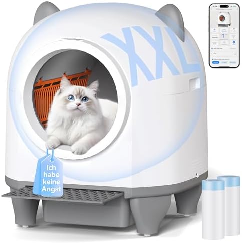 Devoko Arenero Gatos Autolimpiable Grande, 90L Gran Capacidad Are...