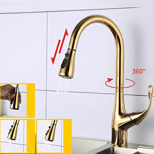 Robinet de cuisine avec douchette extractible pour simplifier vos recettes