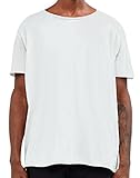 nudie jeans münchen Organic and fairtrade cotton Nudie Jeans Unisex-Erwachsene Roger Slub T-Shirt, gebrochenes weiß, Large