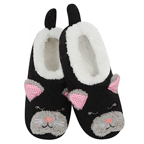 Image of Snoozies Barnyard Animal Slipper Socks for Women