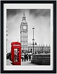 12x16 Cadre photo Affichage Photos 11×14 Avec Mat 12×16 Sans Mats pour l'affichage du haut de la table et le montage mural Cadre photo Cadre en bois Affichage en verre renforcé Noir