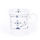 Ocean Line Wilhahn (früher, Herrenbecher Neutral Kapitäns Pott Indisch Blau Strohblume Porzellan