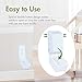 EUDEMON Baby Safety Electrical Outlet Cover Box Childproof Large Plug Cover for Babyproofing Outlets Easy to Install & Use (1 Pack,White)