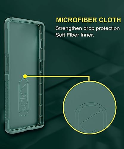 Image of WOW IMAGINE Ultimate Silicon Back Cover Case for Apple iPhone 14 Plus | Military Grade Drop Protection Shockproof Bumper | Anti-Slip Grip | Scratch Proof Micro-Fibre Cloth Inside (Forest Green)