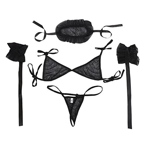 Image of MYZA Women's Lace Lingerie Set /Bikini Set (Pack of 1)