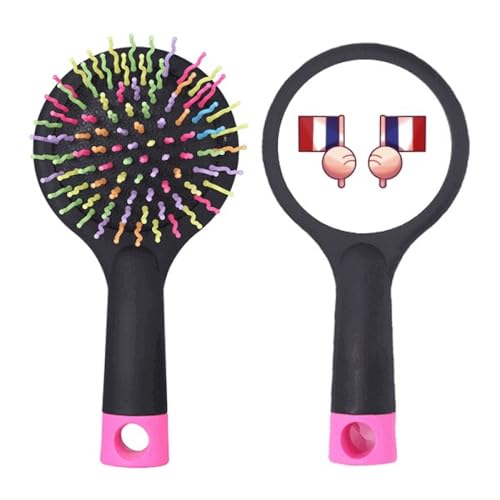 Brosse démêlante salon pour éliminer les nœuds sans douleur sur base coussin