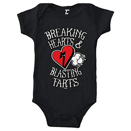 Image of Breaking Hearts & Blasting Farts - Funny Bodysuit