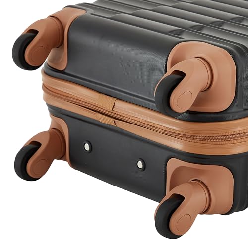 Image of Wrangler 22 inch Outrider Hardside Carry-On Luggage, Black