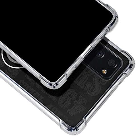 Skinit Clear Phone Case Compatible with Galaxy S20 FE - Officially Licensed NFL San Franciso 49ers Black & White Design