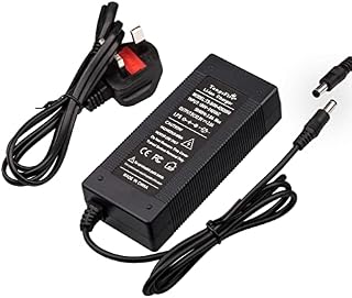 TangsFire 42V Charger Output 2A powerFast rechargeable battery charger for 36V Electric Bike Self-Balancing Scooter Batteries Pack DC 5.5mm 2.1mm Plug/XLR 3-Pin