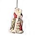 Enesco Heart of Christmas Santa with Child Ornament, 4.53-Inch