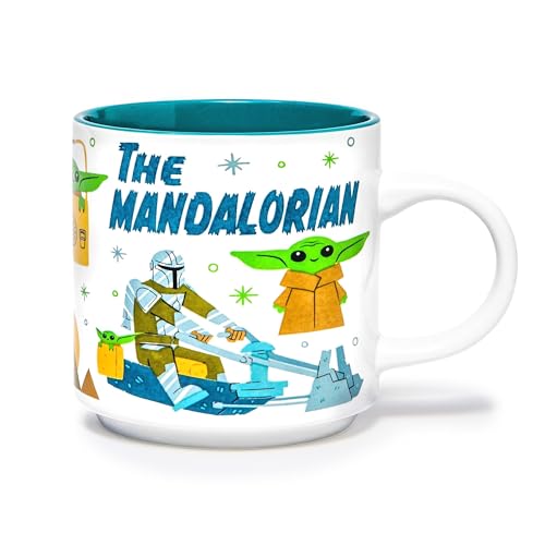 Taza de cerámica Star Wars Grogu 13 onzas miniatura 1