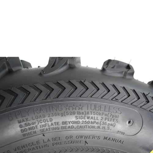 Kenda Bearclaw EX K573-26x12-12 Rear Tires for All Terrain (ATV), UTV, and Side by Side (SxS) Vehicles - 6-Ply - Bear Claw EX 26x12x12 (4-Pack) - Thumbnail 7