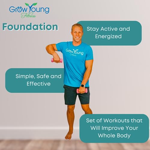 Grow Young Fitness Foundation Exercise DVD for Seniors - Low Impact Workouts - Chapter One Senior Exercise DVD