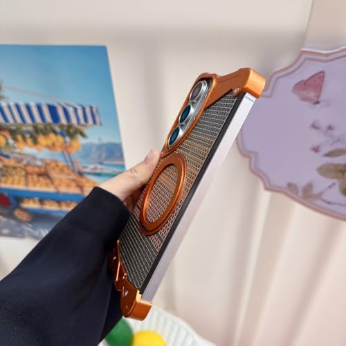 Coque Samsung S25 Ultra doré désert magnétique en métal