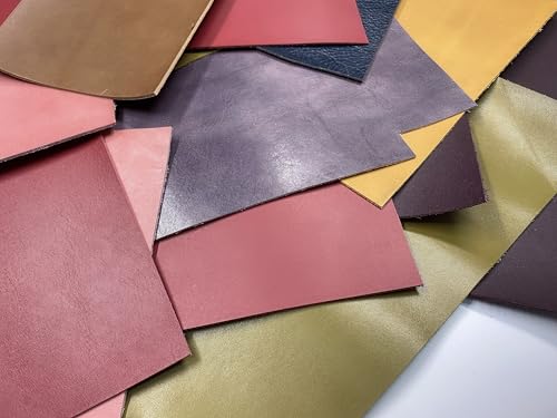 Cuir de vache tanné végétal 2 mm pour loisirs créatifs et ateliers DIY