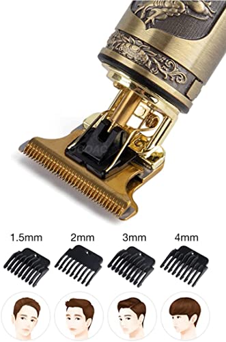 Maquininha de cortar cabelo e barba Vintage Multifuncional - BELLA NET