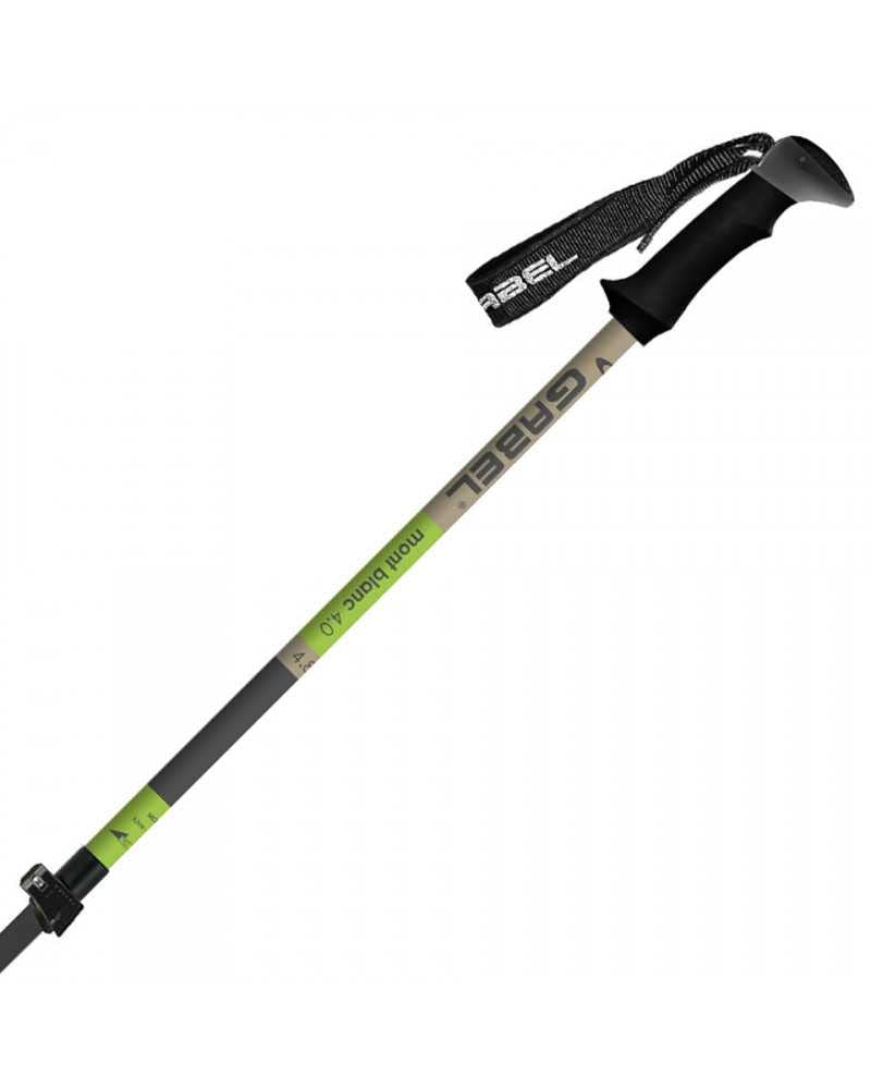 GABEL Kijki turystyczne Mod. MONT BLANC 4.0 GREEN Teleskopowe aluminiowe - MADE IN ITALY
