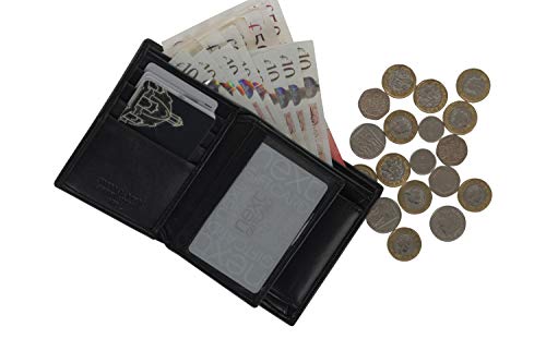 Biggs & Bane BB9 - Cartera para Hombre Negro Negro L 9.3CM X W 1.5CM X H 11CM