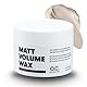 O.C. HAIRCARE Matt Volume Wax – starkes Volumen Haarwachs für Männer - 30 Tage risikofrei testen - matte Struktur, gesunder Glanz & starker Halt - kein Verkleben - ideal für feines und dünnes Haar