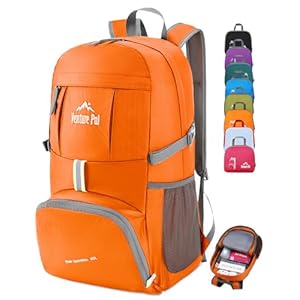 Venture Pal 35L Ultralight Lightweight Packable Foldable Travel Camping Hiking Outdoor Sports Backpack Daypack