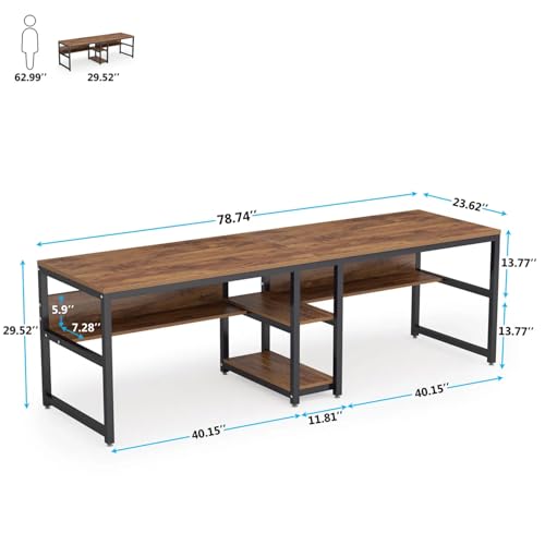 Image of Klaxon Engineered Wood Iron Study Table with Drawer, Multi-Usage Laptop Desk & Home Office (Printo-FD, DIY Installation) (Forest Dark, Orbit)