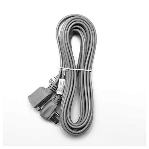Heavy Duty Three Prong Extension Cord for Kitchen Appliances - Refrigerator, Air Conditioner, Microwave Oven , Dryer- 15 Feet Slim Power Extension Cord- Nick The Fixer