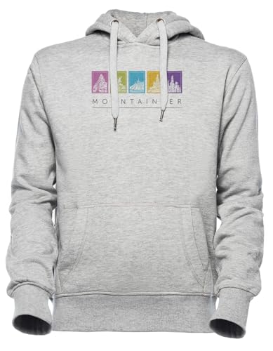 Sweat à capuche gris homme et femme Luxogo idéal pour vos sorties outdoor