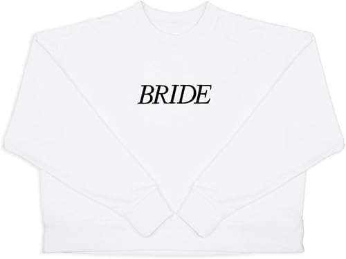 Miniatura 2 de xo, Fetti Sudadera blanca para novia, despedida de soltera SML Regalo de dama de honor, fiesta de despedida de soltera, novia futura