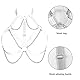 Plus Size Body Harness BH Damenmode Unterwäsche Punk Hollow Cupless BH Punk Gothic Karneval Tanzkostüm