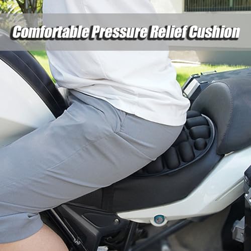 Couvre Selle de Moto pour Piaggio MP3 250/310/300/350/400/500/530, Antidérapant Confortable Soulagement Absorption Housse de Selle Moto Scooter Seat