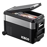 ICECO JP40 Pro - Refrigerador portátil para automóvil de 12 voltios, tapa
