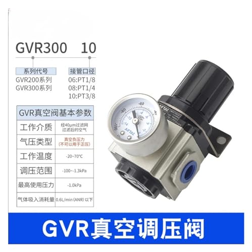 Régulateur vide GVR300-08 pour stopper les pertes de pression - 4