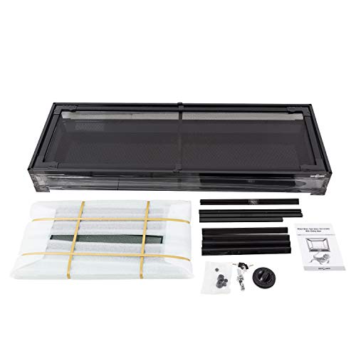 Repti Zoo RK0222 67Gallon Reptile Large Terrarium Upgrade Glass Front Opening Tank Sliding Door thumb #7