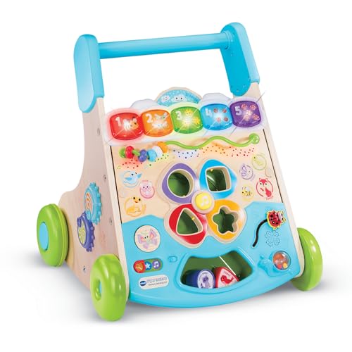 Super trotteur nature interactif Vtech en bois écoresponsable