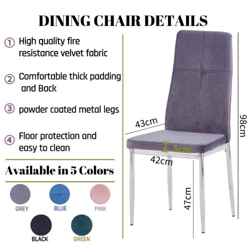 GOLDFAN Eettafel en stoelen Set 2 Moderne Ronde Keukentafel en Tulp Stoelen Eetkamer Set (Wit, 90cm) - Image 6