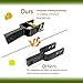 C CLINK Versatile Quick Hitch Adapter with Adapter Sleeve Used to Adjust Top Link Bracket Movements Fit for Category 1 Quick Hitch Made of Integral Casting