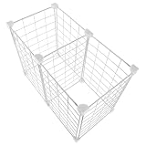Gefriertruhe Organizer für Gefrierschrank, Eisen Kunststoff, Gitterdesign